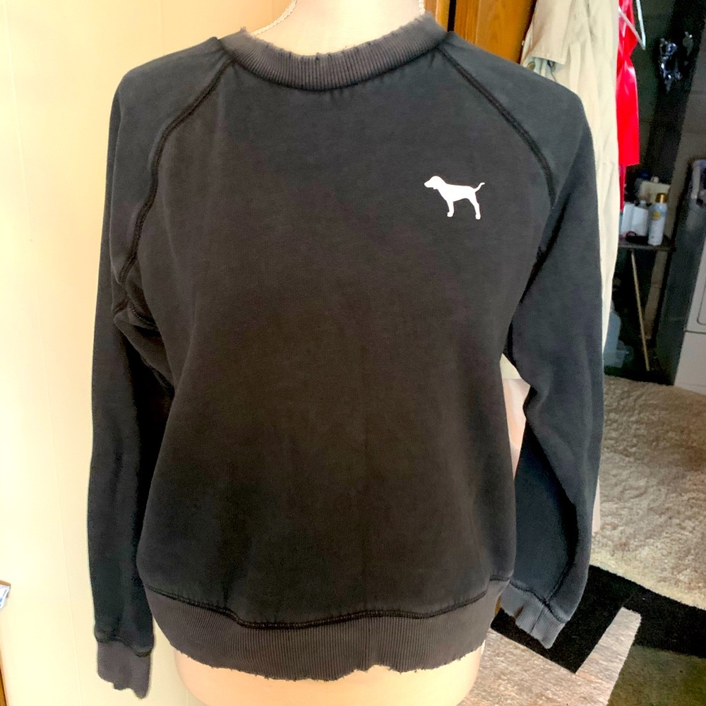 Distressed Pink sweatshirt